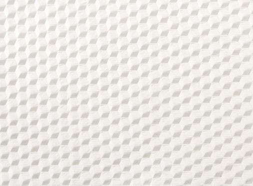 Cubic Embossed White A4 Paper