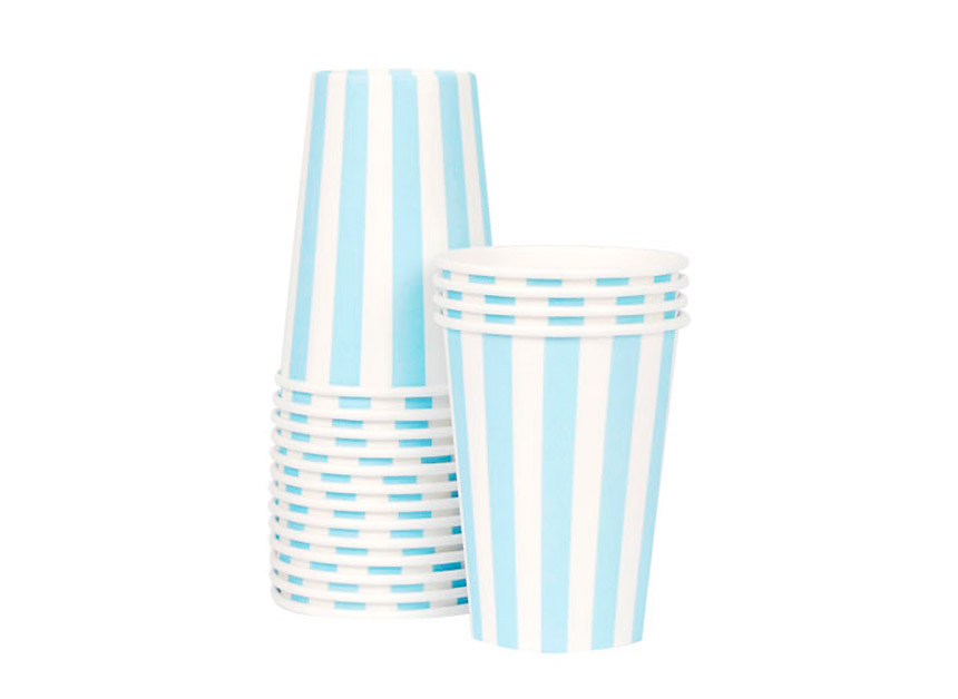 Paper Eskimo Powder Blue Paper Cups Papermarc Melbourne Australia