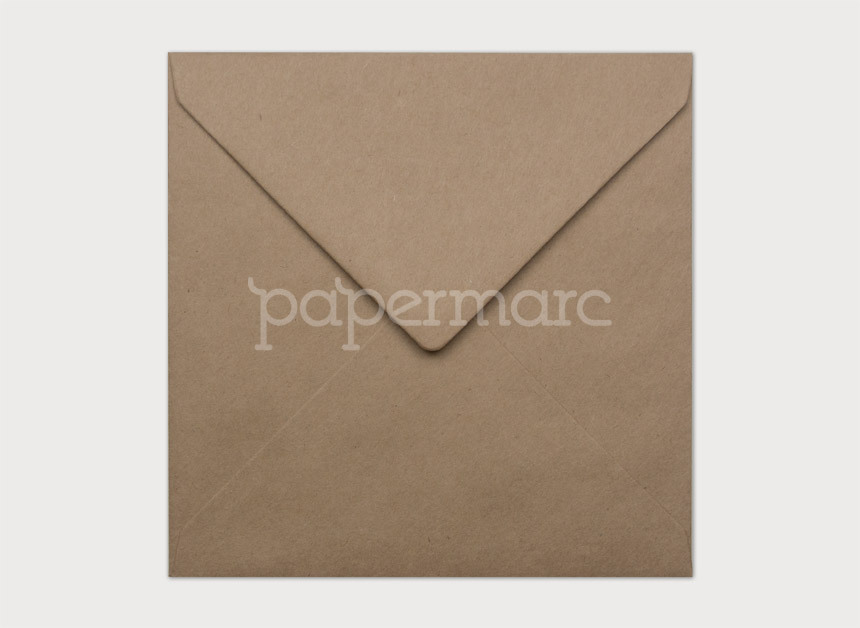 Brown Kraft 160mm Square Envelope, Square Envelopes 160mm Envelope ...