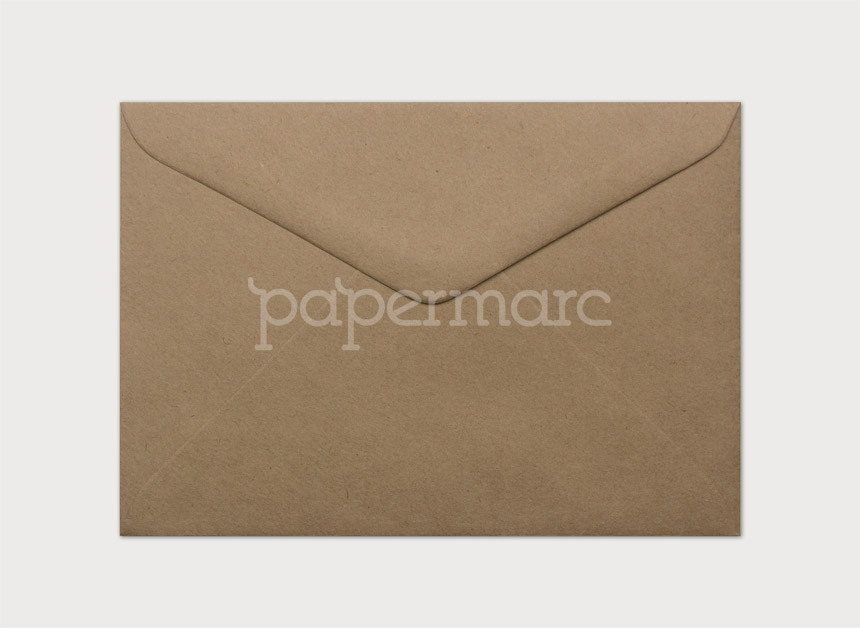 Brown Kraft C6 Envelope, C6 Envelopes (114 x 162mm) Envelope | Papermarc