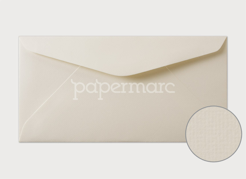 Oxford Cream Textured DL Envelope, DL Envelopes (110 x 220mm) Envelope