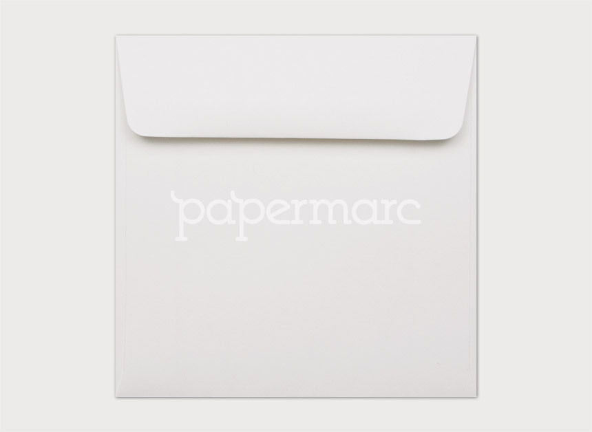 Mohawk Smooth White 130mm Square Envelope, Square Envelopes 130mm