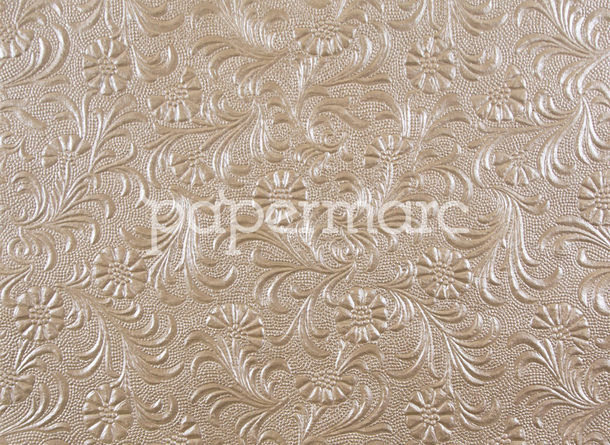 Embossed Daisy Cream A4 Paper, Embossed Paper Paper and Card Papermarc