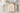 Light peachy pink toned arch shape wedding menu